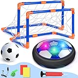 lenbest Fussball Spielzeug Set - Geschenke - Air Power Fußball | Kinder Fußballtore - Indoor...