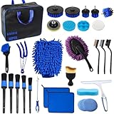 Auto Reinigungsset - 30pcs Auto Waschen Set, Auto Putz Set Mit Detailing Pinsel- FüR Auto Reinigung...