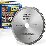 S&R Kreissägeblatt 254 x 30 x 3,2 mm 96T Multimaterial Uni Cut, 96 Hartmetallzähne, HM-Sägeblatt