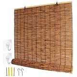 Generisch Bambus Rollo Aussenbereich, Bambusrollo Jalousine Terrasse, Jalousien Fenster Innen Nach...