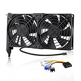 GDSTIME GPU Lüfter 2 x 92mm PCI Grafikkarten Lüfter PCI-Kühlfan VGA Kühlung 3 pin 4 pin...