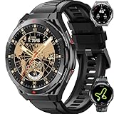 GPS Smartwatch Herren mit 560 mAh,1.43'' Amoled Display, 150+ Sportmodi, 5ATM...