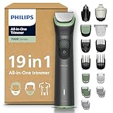 PHILIPS Multigroom Series 7000 All-in-One 19-teiliger Barttrimmer und Haarschneider für Gesicht,...