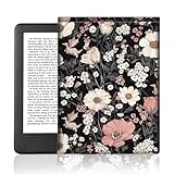 DOODLREAM Kindle Hülle mit Blumen Drachenmuster Für 6-7 Zoll Kindle E-Reader Hülle mit...