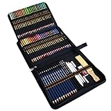 WGOT 72 Buntstifte Bleistifte Zeichnen Set, Professionelles Farbstift-Set für Erwachsene und...