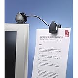 Kensington FlexClip-Konzepthalter mit flexiblem Hals für eine optimale Dokumentausrichtung, Zur...