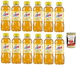 Estathe Zitrone Eistee 12 x 400 ml PET-Flaschen, echter Teeaufguss mit Zitronensaft, italienischer...