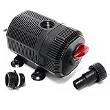 SunSun CQB-2000 SuperECO Teichpumpe 2300 l/h / 35 W, Filterpumpe mit Keramikachse, Bachlaufpumpe...