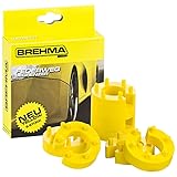 BREHMA Federwegbegrenzer Yellow Stick 22mm 8er Set universell Mit 6- Fach Positionierung...