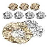 PENIKOKO 9 Stück Teiliges Self-heating Hair Cap Aluminiumfolie Haarkappe mit Gleichmäßiger...