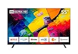 DYON Smart 55 XT-3 139 cm (55 Zoll) Fernseher (4K Ultra-HD Smart TV, HD Triple Tuner...