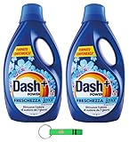 2x Dash Waschmittel Power Risveglio Primaverile,Flüssigwaschmittel für die Waschmaschine 50...