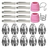 24 Stück Plasmaschneider Brennerspitze Düsen Verbrauchsmaterialien für AG-60 und SG-55...