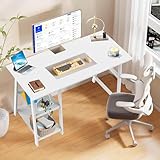 ROYHEN Computertisch, Büro-Schreibtisch für Schüler und Arbeiter, Gaming-Schreibtisch mit 2...