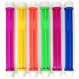 com-four® 6X Tauchstäbe in Mehreren Farben, Tauch-Set zum Tauchen Lernen für Kinder (06 Stück -...