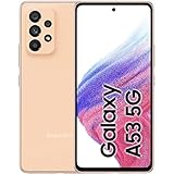 Samsung Galaxy A53 5G Handy SIM Free Android Smartphone 128GB Peach (Generalüberholt)