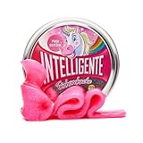 Intelligente Knete - Das Original! Einhornkacke mit Glitzer-Effekt - Kinderknete und Therapieknete...