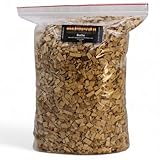 Räucherchips Buche 1000g – Grill-Chips für Fisch, Fleisch & Smoker, BBQ Woodchips Körnung...