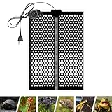 Silkwish Terrarium Heizmatte 5W/7W/14W/20W, Wärmematte Terrarium, Reptile Heizmatte Terrarium,...