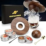 Cocktail Smoker Kit, Whiskey Smoker Kit mit 4 Holzchips, Vatertagsgeschenk, Old Fashioned Whiskey...