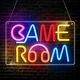 Neon-Spielzimmer-Schild, buntes Spielzimmer-Dekor-Schild, Neon-LED-Schilder für Wand, Schlafzimmer,...