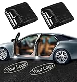 NewL 2X benutzerdefinierte Logo Wireless Projektor Auto Tür Schritt Höflichkeit Willkommen Lichter...