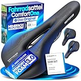 NEXTCOVER® Fahrradsattel - Das Original - mit Memory-Foam 3.0 I maximaler Fahrkomfort I...