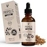 beegut BIO Propolis Tropfen flüssig ohne Alkohol, 50ml wasserlösliche Tinktur mit BIO Propolis...