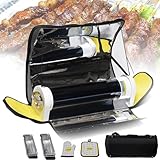 Solarbetriebene Campinggrills (200W Bei Vollem Sonnenlicht), Temperatur Kann 288 °C Erreichen,...