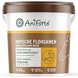AniForte Flohsamen für Pferde 3kg - Reich an Ballaststoffen & Schleimstoffen, Indische Rohkost...