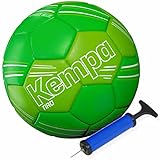 Kempa Handball extra leicht für Kinder grün Größe 1 + Ballpumpe