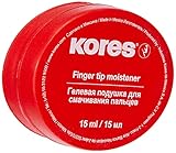 Kores - Fingeranfeuchter für Zählen, Sortieren und Ablegen, Antibakteriell und Ungiftig,...