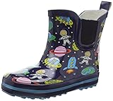 Beck Jungen Space Gummistiefel, Blau, 23 EU