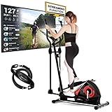 Sportstech CX608 Crosstrainer mit Kinomap App & Bluetooth Konsole, Gratis Pulsgurt inklusive,...