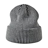 Beliebter gestreifter Totenkopf-Hut, Hiphop-Mütze für Erwachsene, pillingresistent,...