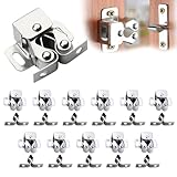 12-Paar TüRschnapper Schrank φ3.5mm 32x28x14mm, Schubladen Kindersicherung Schnappverschluss...
