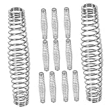 SHINEOFI 12 Stück Ersatzfedern für Gartenscheren aus Edelstahl Silberfarbene Scherenfedern für...