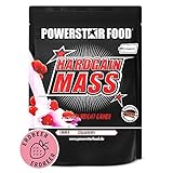 Powerstar HARDGAIN MASS 1600g | WEIGHT GAINER mit Kreatin & ohne Zucker-Zusatz | Masse, Kraft &...