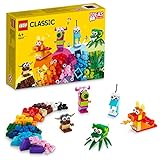 LEGO 11017 Classic Kreative Monster Kreativ-Set mit LEGO Steinen, Box mit Bausteinen für Kinder ab...