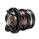 Walimex Pro 8mm 1:3,1 VCSC Fish-Eye Foto und Videoobjektiv für Sony E-Mount Objektivbajonett...