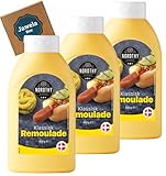 Dänische Remoulade Nordthy 3er Set - 3 x 400g original dänische Remoulade - Jawela Box - Hot Dog,...