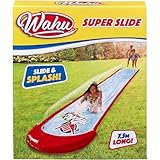 Wahu - SUPER SLIDE – Wasserrutsche 7,5 m für Kinder ab 5 Jahren – Wasserspielzeug Garten –...