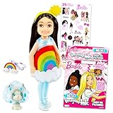Barbie Chelsea-Puppen-Spielset für Mädchen, 3-teiliges Set mit Mini-Chelsea-Puppe, Imagine Ink...