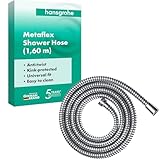hansgrohe Metaflex - universal Duschschlauch 1,60 m, mit Verdrehschutz, flexibler Brauseschlauch mit...