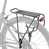 KONG MING CAR Universal Gepäckträger -Fahrrad Gepäckträger mit Seitenschienen für...