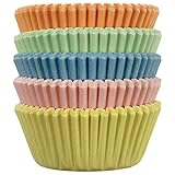 PME Papier-Backförmchen für kleine Kuchen, Mini-Größe, 100 Stück, 4.5 x 4.5 x 2 cm