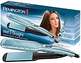 Remington Glätteisen breit Wet2Straight(für Nass-und Trockenanwendung-zum Trocknen & Glätten der...