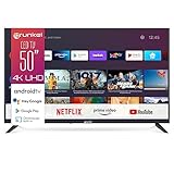 Grunkel LED502GOO Smart TV mit 127,7 cm (50 Zoll), Google Chromecast mit 4K Ultra HD-Panel-Display,...