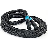 aerobis® Battle Jump Rope 40D | 2,2 kg schweres Springseil | Geschmeidig und flexibel | Tau mit...