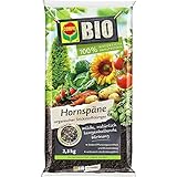 COMPO BIO Hornspäne, Hochwertiger und natürlicher Dünger mit Stickstoff, Ideal auch als...